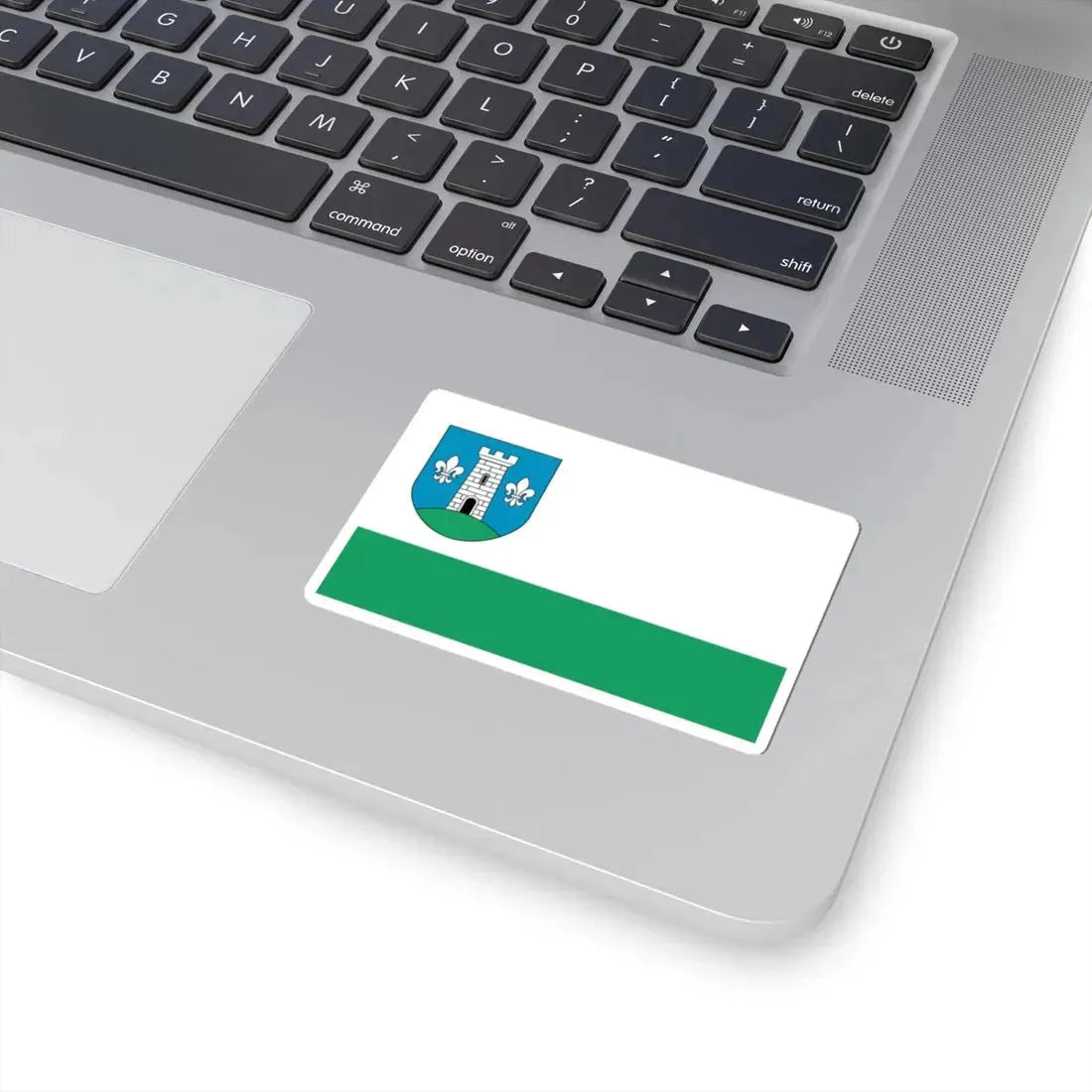 POL gmina Głowno flag (Poland) STICKER Vinyl Kiss-Cut Decal - The Sticker Space