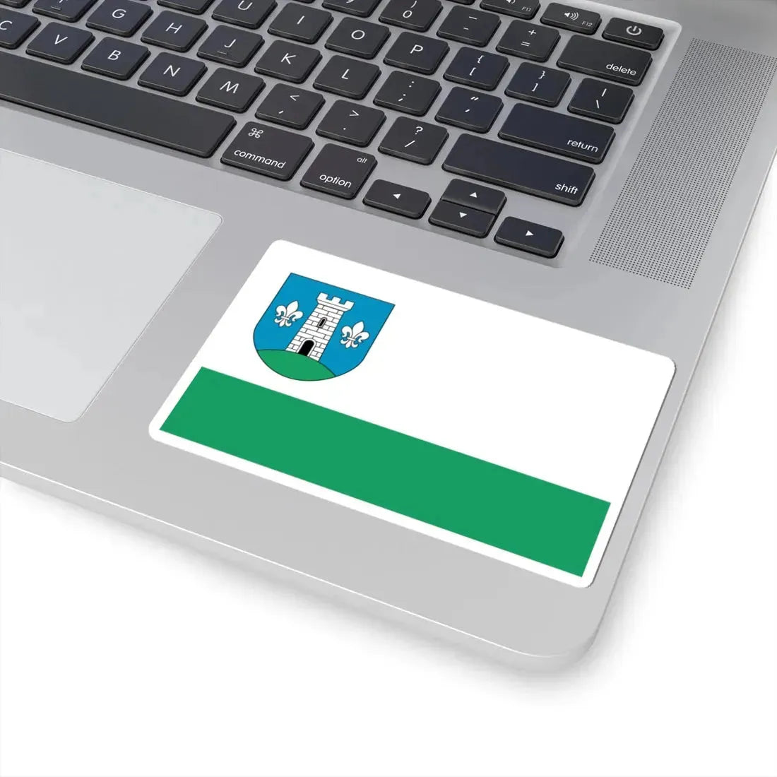 POL gmina Głowno flag (Poland) STICKER Vinyl Kiss-Cut Decal - The Sticker Space