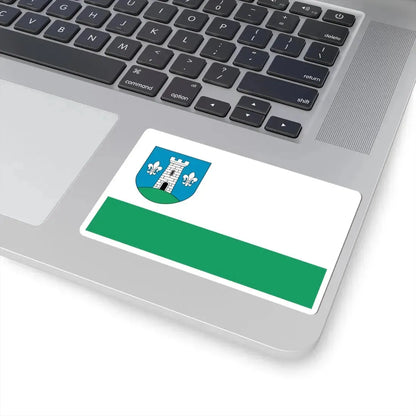 POL gmina Głowno flag (Poland) STICKER Vinyl Kiss-Cut Decal - The Sticker Space