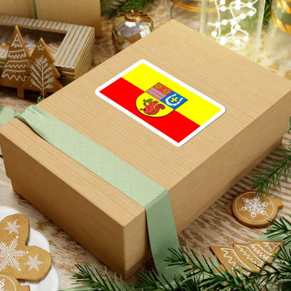 POL gmina Jarocin flag (Poland) STICKER Vinyl Kiss-Cut Decal - The Sticker Space