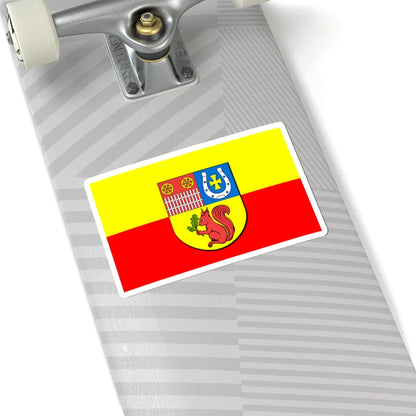 POL gmina Jarocin flag (Poland) STICKER Vinyl Kiss-Cut Decal - The Sticker Space