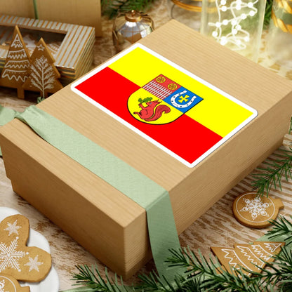 POL gmina Jarocin flag (Poland) STICKER Vinyl Kiss-Cut Decal - The Sticker Space