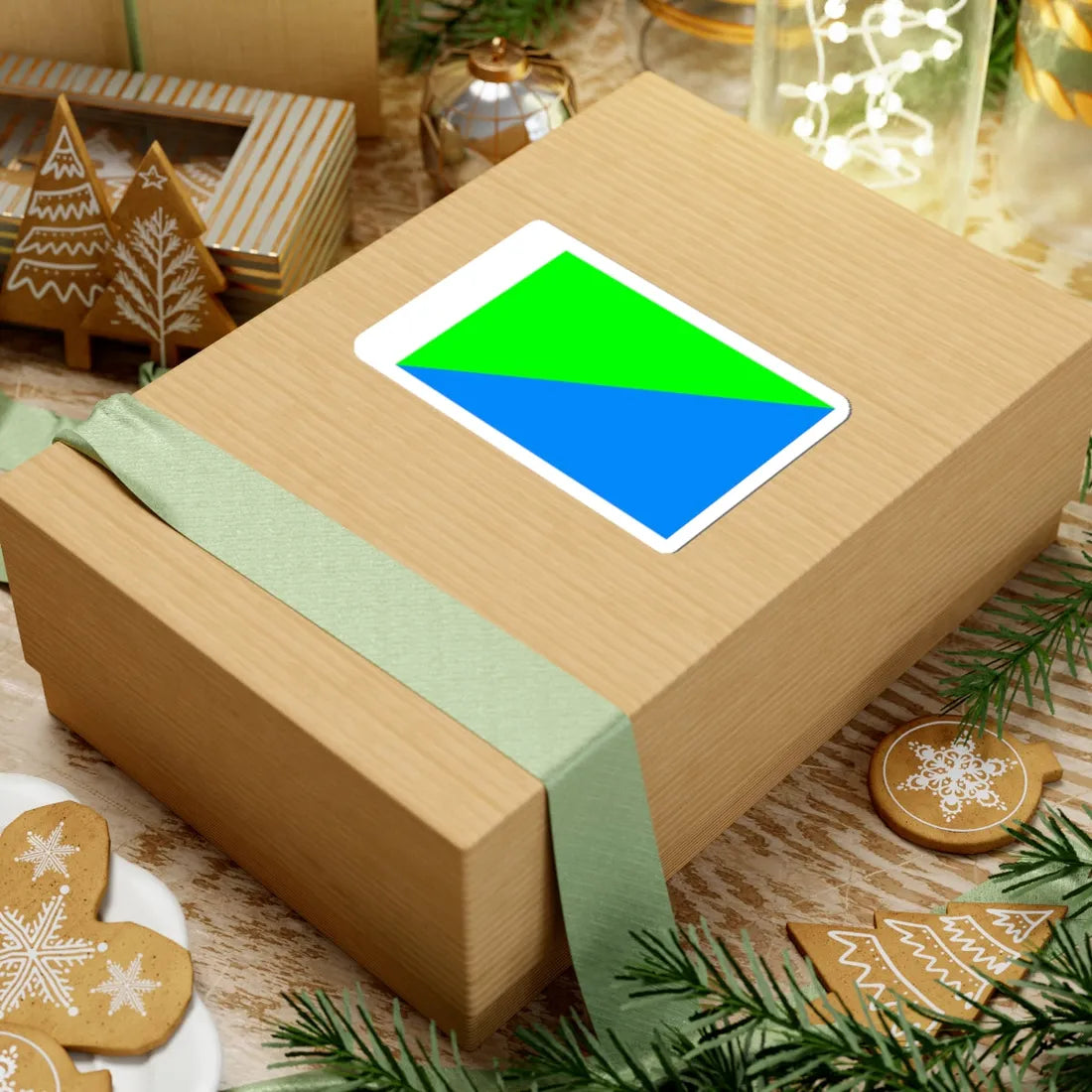 POL gmina Kepice flag (Poland) STICKER Vinyl Kiss-Cut Decal - The Sticker Space