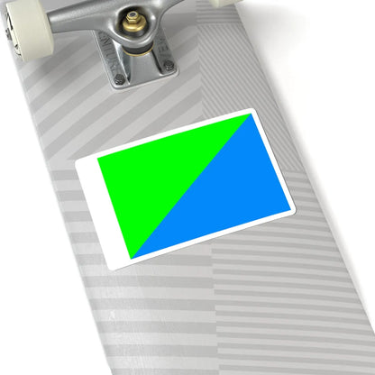 POL gmina Kepice flag (Poland) STICKER Vinyl Kiss-Cut Decal - The Sticker Space