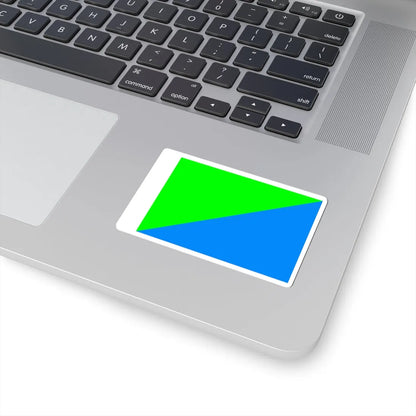 POL gmina Kepice flag (Poland) STICKER Vinyl Kiss-Cut Decal - The Sticker Space