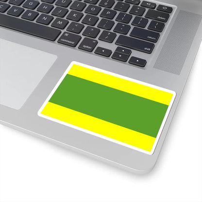 POL gmina Kleszczow flag (Poland) STICKER Vinyl Kiss-Cut Decal - The Sticker Space