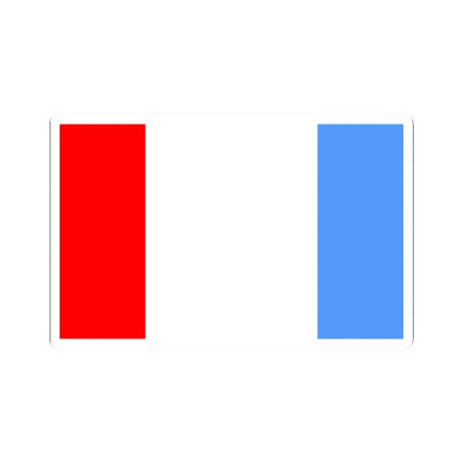 POL gmina Kołbaskowo flag (Poland) STICKER Vinyl Kiss-Cut Decal 2 Inch White - The Sticker Space