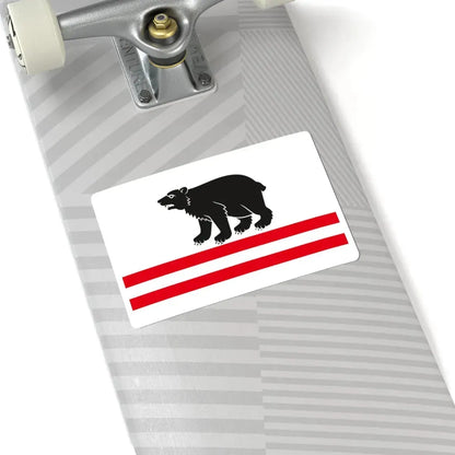 POL gmina Kłoczew flag (Poland) STICKER Vinyl Kiss-Cut Decal - The Sticker Space