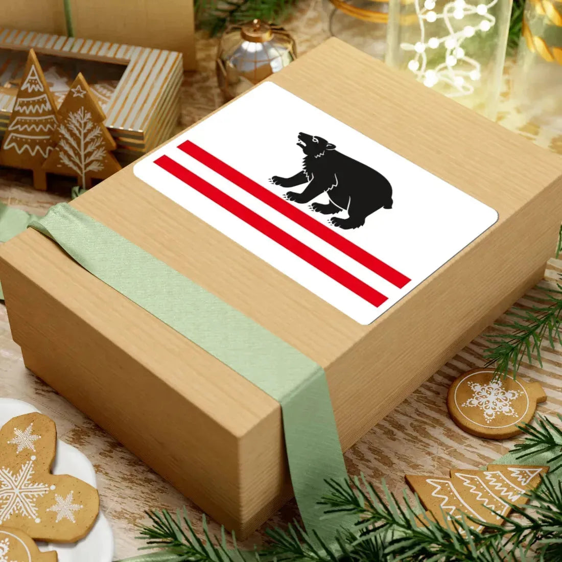 POL gmina Kłoczew flag (Poland) STICKER Vinyl Kiss-Cut Decal - The Sticker Space