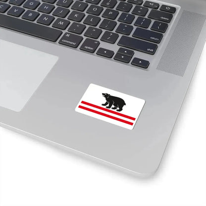 POL gmina Kłoczew flag (Poland) STICKER Vinyl Kiss-Cut Decal - The Sticker Space