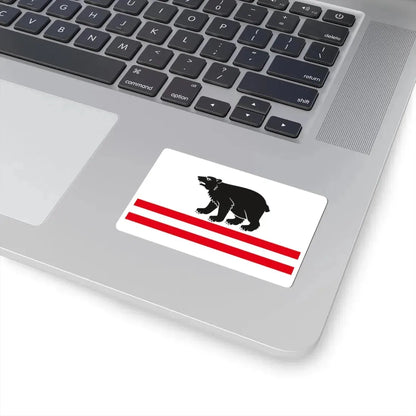 POL gmina Kłoczew flag (Poland) STICKER Vinyl Kiss-Cut Decal - The Sticker Space