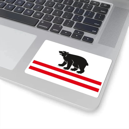 POL gmina Kłoczew flag (Poland) STICKER Vinyl Kiss-Cut Decal - The Sticker Space