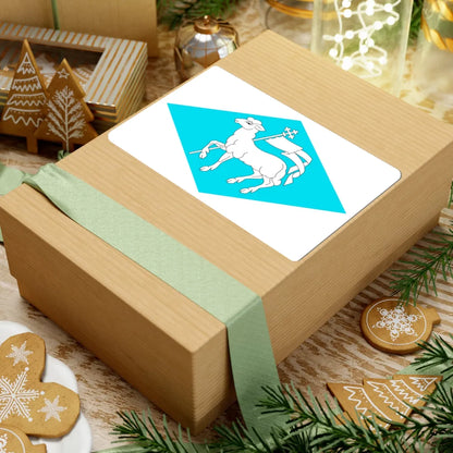 POL gmina Latowicz flag (Poland) STICKER Vinyl Kiss-Cut Decal - The Sticker Space