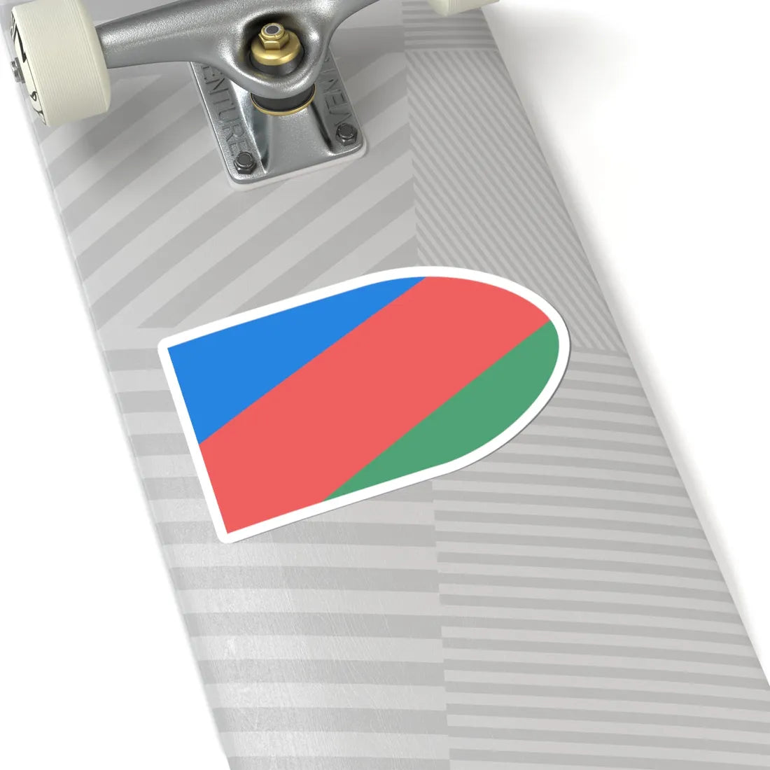 POL gmina Lesna flag (Poland) STICKER Vinyl Kiss-Cut Decal - The Sticker Space