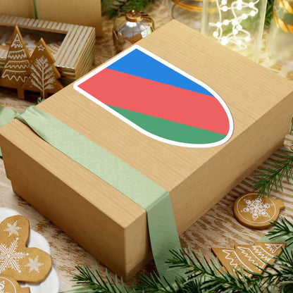 POL gmina Lesna flag (Poland) STICKER Vinyl Kiss-Cut Decal - The Sticker Space