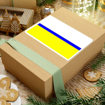 POL gmina Lubrza flag (Poland) STICKER Vinyl Kiss-Cut Decal - The Sticker Space