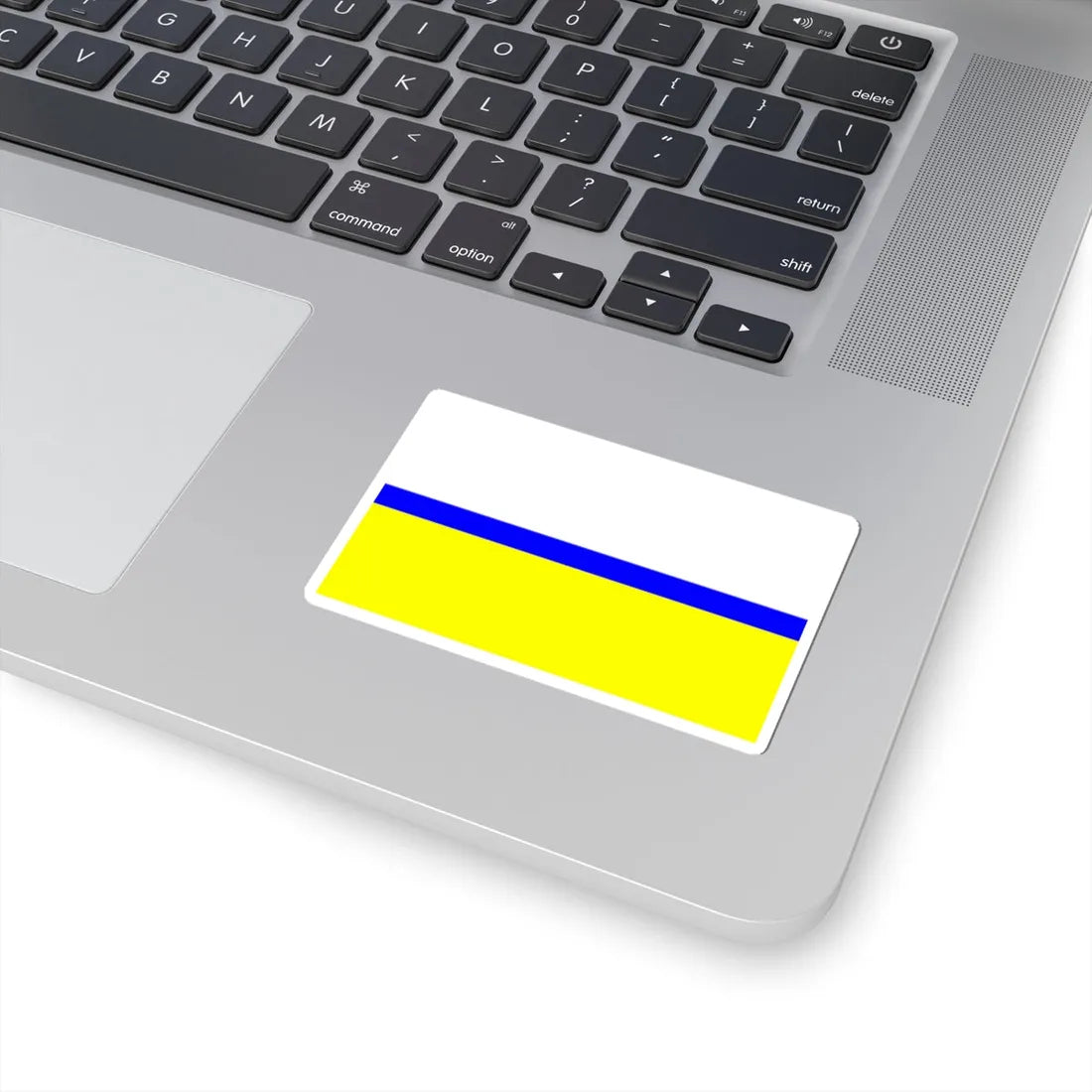 POL gmina Lubrza flag (Poland) STICKER Vinyl Kiss-Cut Decal - The Sticker Space