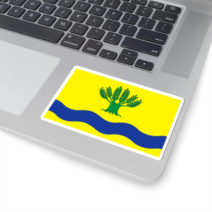 POL gmina Malbork flag (Poland) STICKER Vinyl Kiss-Cut Decal - The Sticker Space