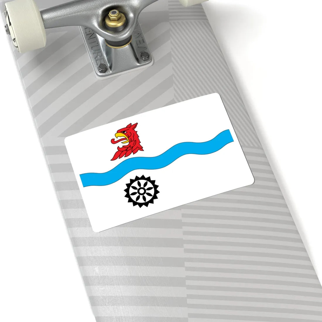 POL gmina Marianowo flag (Poland) STICKER Vinyl Kiss-Cut Decal - The Sticker Space