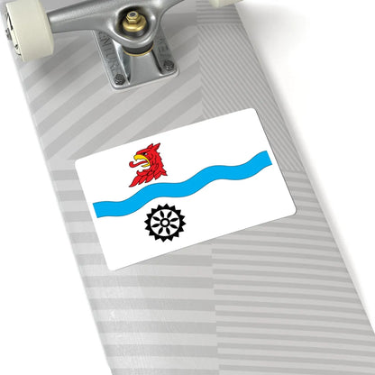 POL gmina Marianowo flag (Poland) STICKER Vinyl Kiss-Cut Decal - The Sticker Space