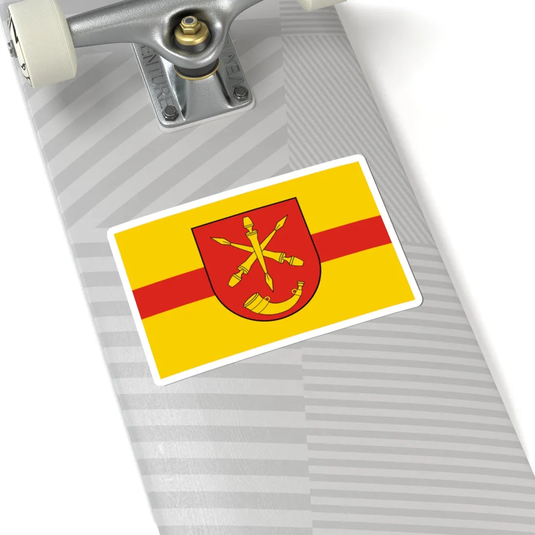 POL gmina Obsza flag (Poland) STICKER Vinyl Kiss-Cut Decal - The Sticker Space