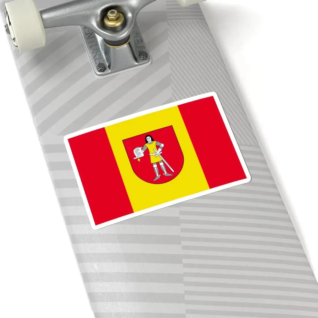 POL gmina Słaboszow flag (Poland) STICKER Vinyl Kiss-Cut Decal - The Sticker Space