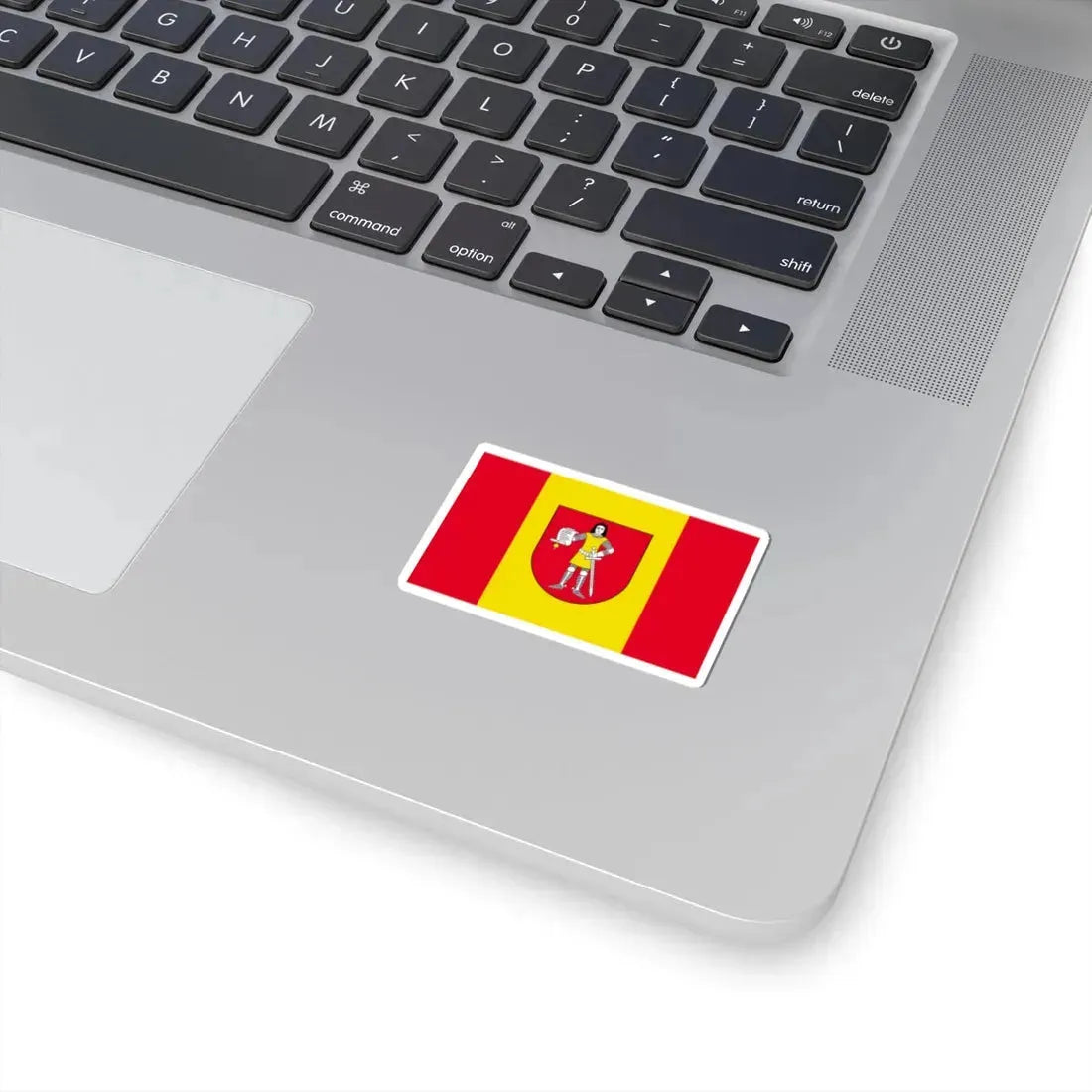 POL gmina Słaboszow flag (Poland) STICKER Vinyl Kiss-Cut Decal - The Sticker Space
