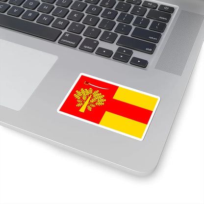 POL gmina Sobolew flag (Poland) STICKER Vinyl Kiss-Cut Decal - The Sticker Space