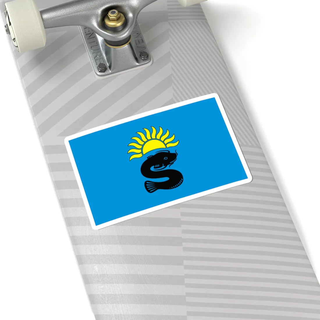 POL gmina Somianka flag (Poland) STICKER Vinyl Kiss-Cut Decal - The Sticker Space