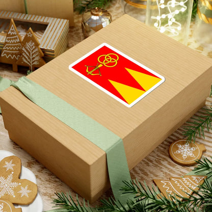 POL gmina Strzelce flag (Poland) STICKER Vinyl Kiss-Cut Decal - The Sticker Space