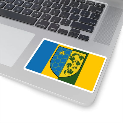 POL gmina Swierczow flag (Poland) STICKER Vinyl Kiss-Cut Decal - The Sticker Space