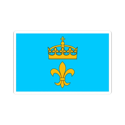 POL gmina Szydłowo flag (Poland) STICKER Vinyl Kiss-Cut Decal 2 Inch White - The Sticker Space