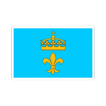 POL gmina Szydłowo flag (Poland) STICKER Vinyl Kiss-Cut Decal 6 Inch White - The Sticker Space