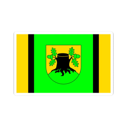 POL gmina Szypliszki flag (Poland) STICKER Vinyl Kiss-Cut Decal 2 Inch White - The Sticker Space