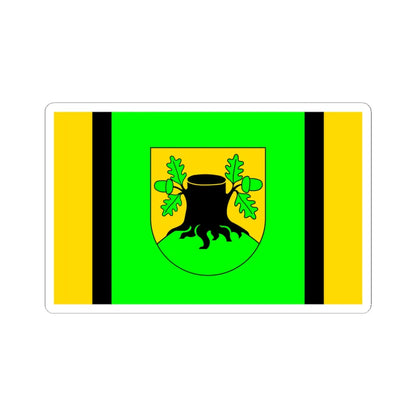 POL gmina Szypliszki flag (Poland) STICKER Vinyl Kiss-Cut Decal 6 Inch White - The Sticker Space