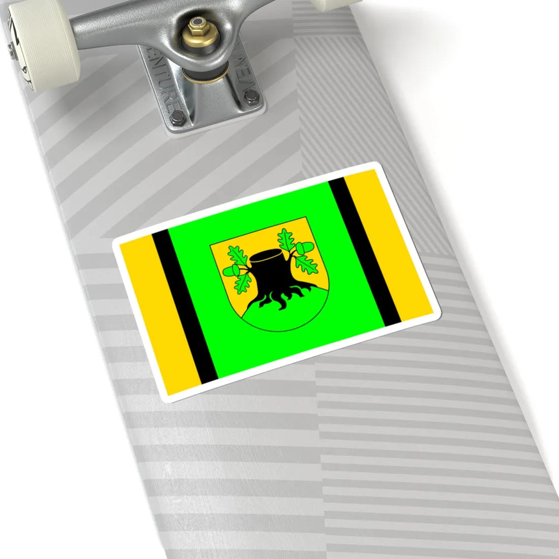 POL gmina Szypliszki flag (Poland) STICKER Vinyl Kiss-Cut Decal - The Sticker Space