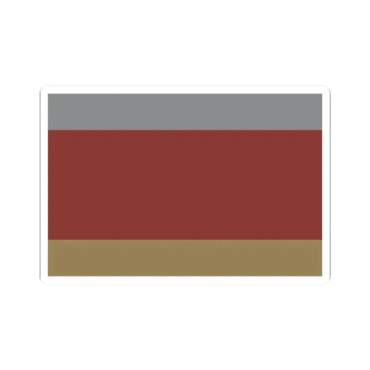 POL gmina Warta Bolesławiecka flag (Poland) STICKER Vinyl Kiss-Cut Decal 2 Inch White - The Sticker Space