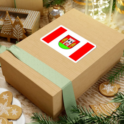 POL gmina Wielbark flag (Poland) STICKER Vinyl Kiss-Cut Decal - The Sticker Space