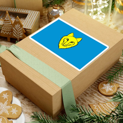 POL gmina Wilczyn flag (Poland) STICKER Vinyl Kiss-Cut Decal - The Sticker Space