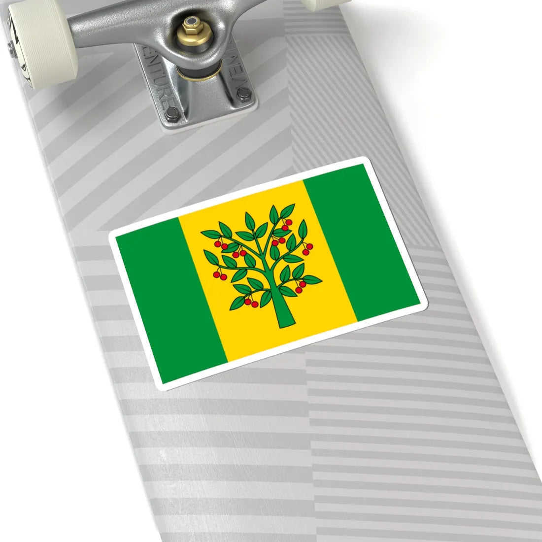 POL gmina Wisniew flag (Poland) STICKER Vinyl Kiss-Cut Decal - The Sticker Space