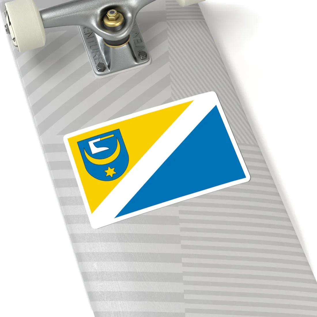 POL gmina Zabno flag (Poland) STICKER Vinyl Kiss-Cut Decal - The Sticker Space