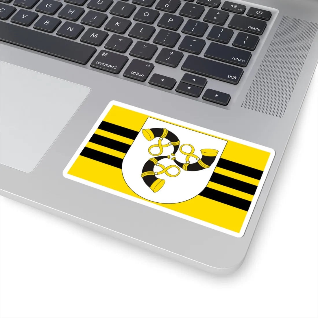 POL gmina Zakliczyn flag (Poland) STICKER Vinyl Kiss-Cut Decal - The Sticker Space