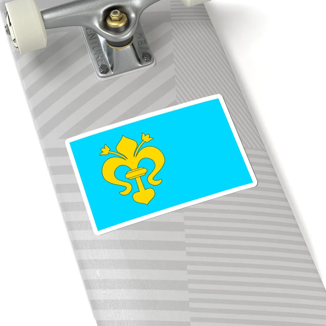 POL gmina Zarszyn flag (Poland) STICKER Vinyl Kiss-Cut Decal - The Sticker Space