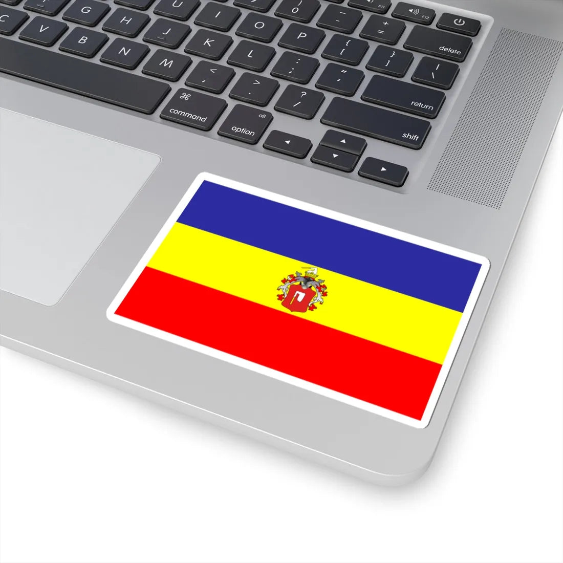 POL gmina Zegocina flag (Poland) STICKER Vinyl Kiss-Cut Decal - The Sticker Space