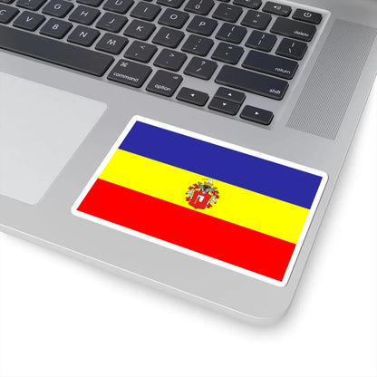 POL gmina Zegocina flag (Poland) STICKER Vinyl Kiss-Cut Decal - The Sticker Space