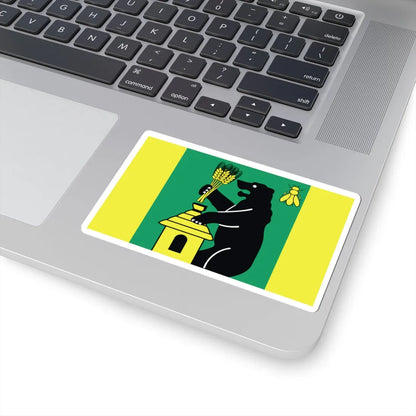 POL gmina Zelechlinek flag (Poland) STICKER Vinyl Kiss-Cut Decal - The Sticker Space