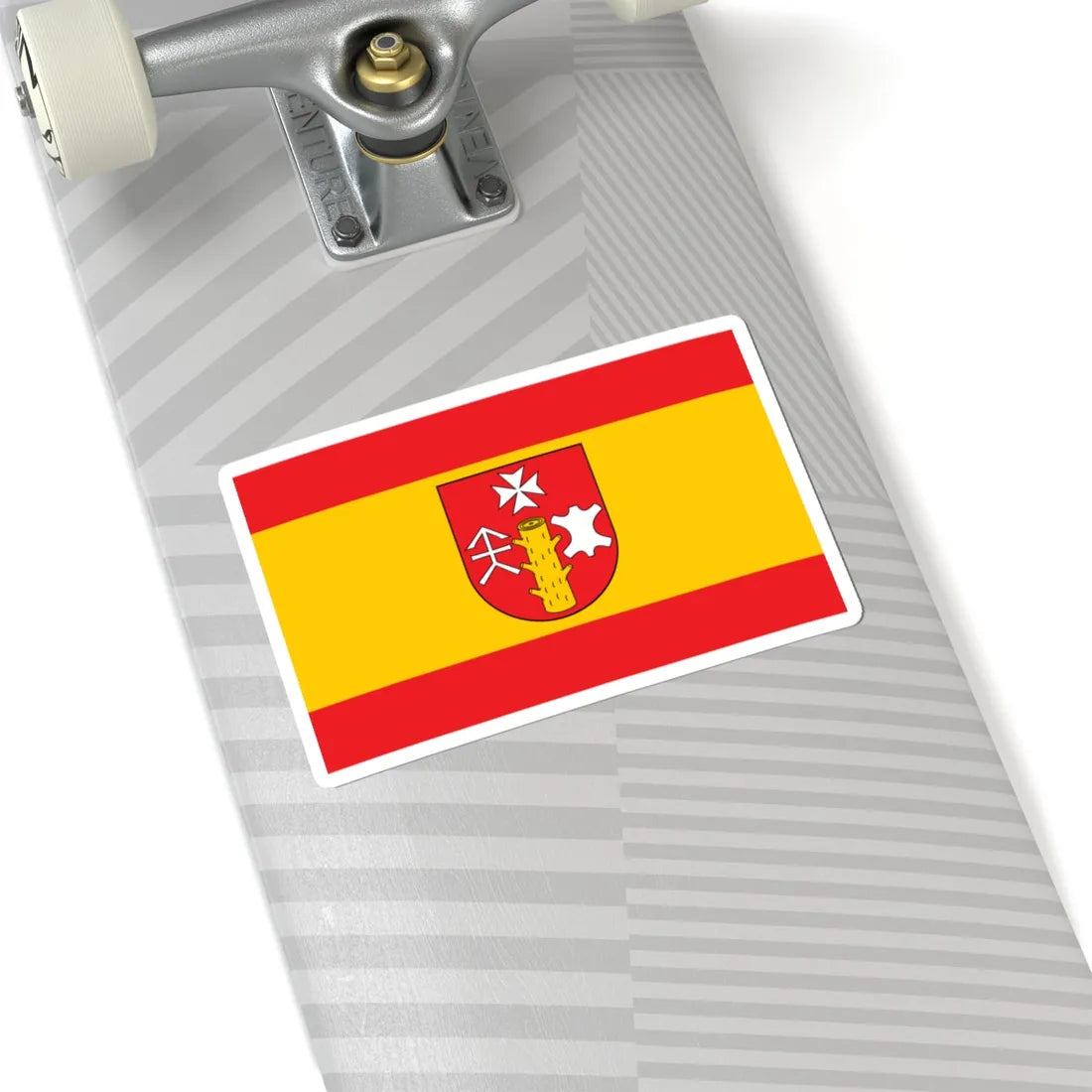 POL gmina Zembrzyce flag (Poland) STICKER Vinyl Kiss-Cut Decal - The Sticker Space