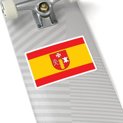 POL gmina Zembrzyce flag (Poland) STICKER Vinyl Kiss-Cut Decal - The Sticker Space