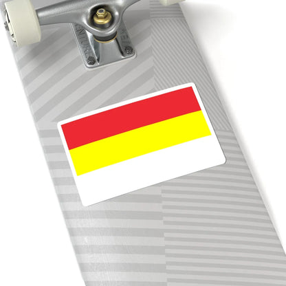 POL Gogolin flag (Poland) STICKER Vinyl Kiss-Cut Decal - The Sticker Space