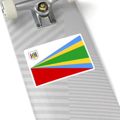 POL Gora flag (Poland) STICKER Vinyl Kiss-Cut Decal - The Sticker Space